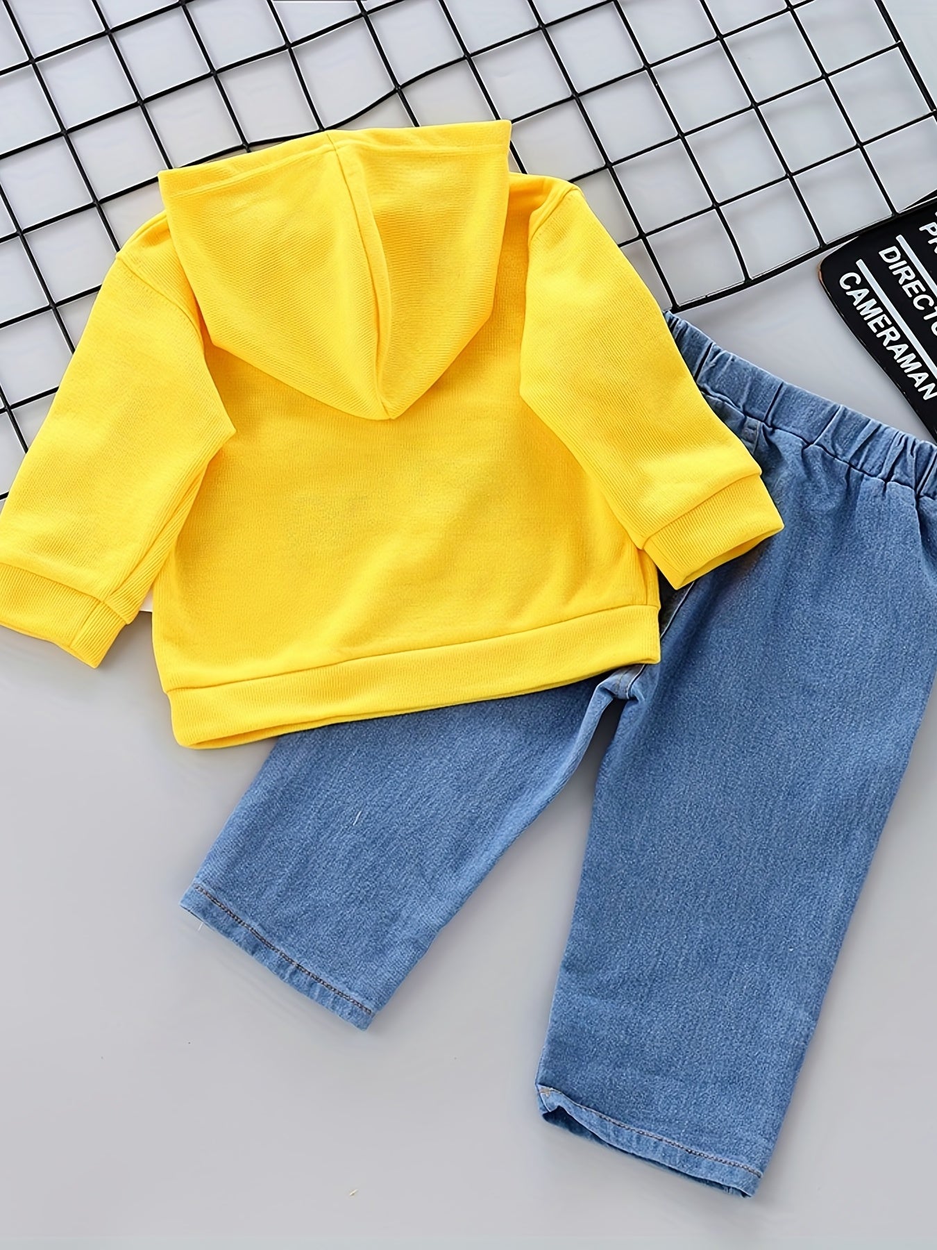 Long Sleeve Embroidered Hoodie & Pants Set