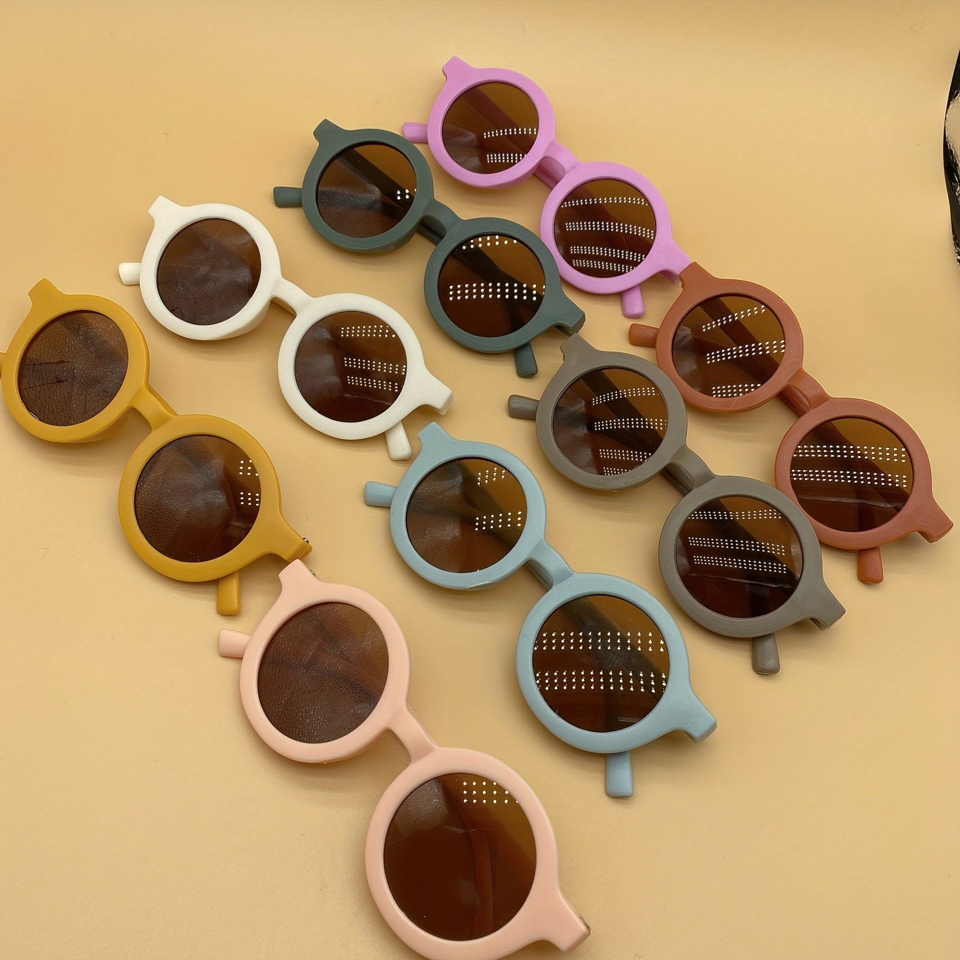 Retro Cartoon Baby Sunglasses – Nordic Style Glasses