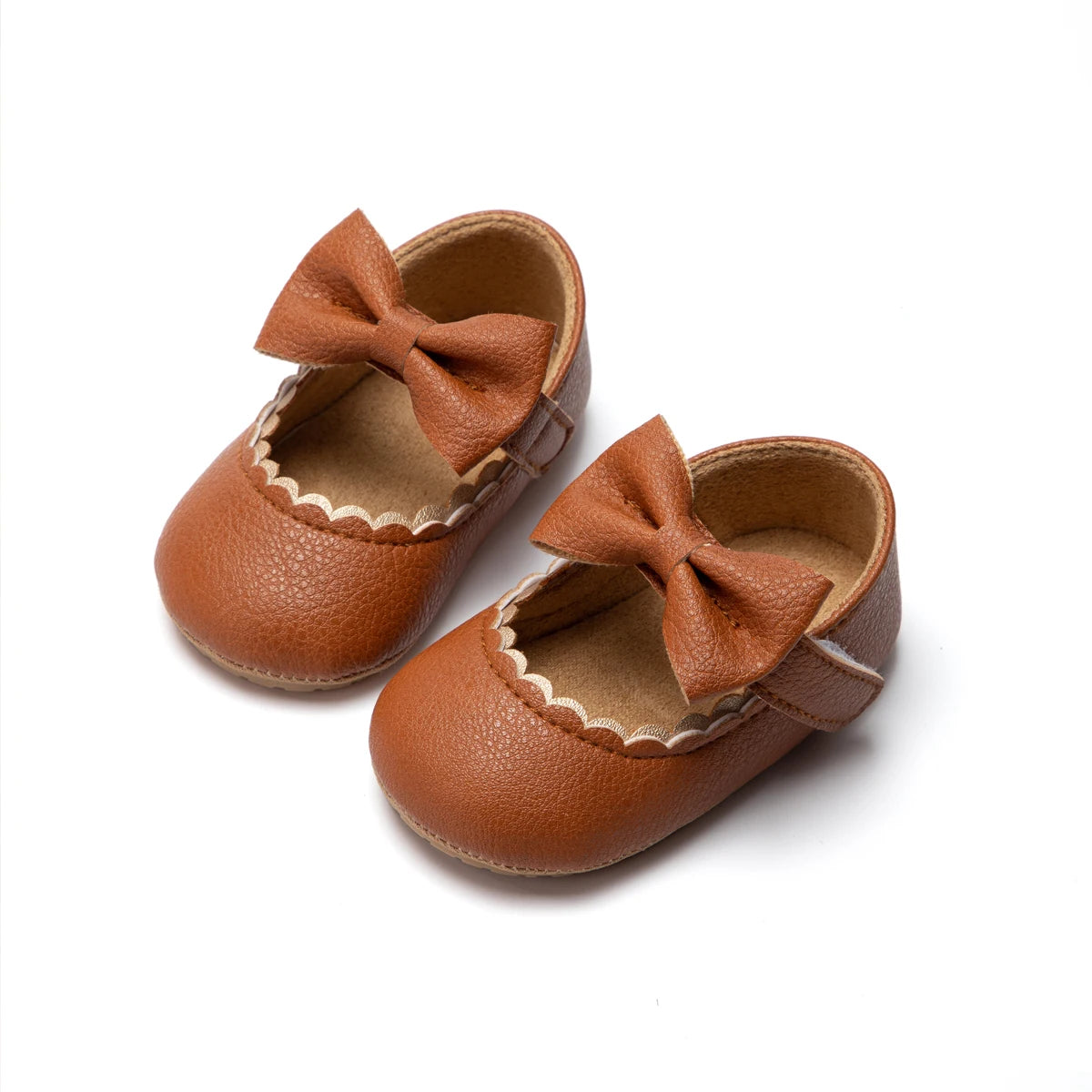 First Walker ballerina shoes with butterfly knot
