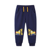 Kids Excavators Embroidered Trousers Pants