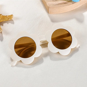 Sunflower Sunglasses – UV400 Protection, Round Toddler Eyewear