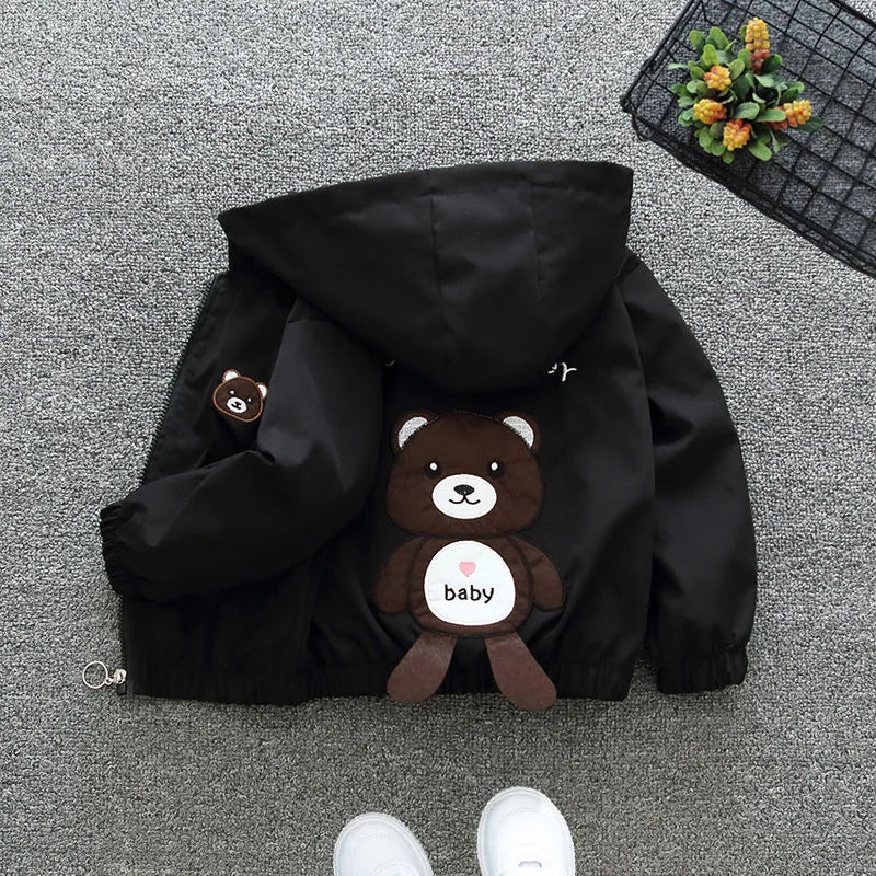 Premium Hooded Zipper Windbreaker Jacket