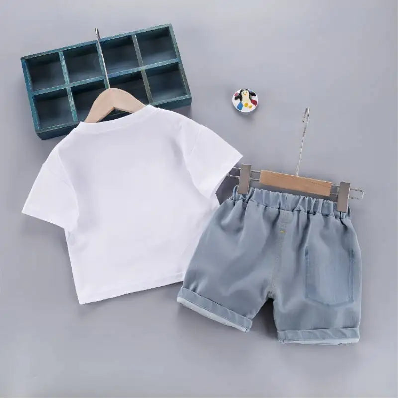 "The Cookie Monster" Pure Cotton Baby 2Pcs Set