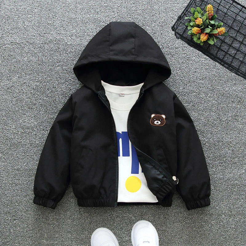 Premium Hooded Zipper Windbreaker Jacket