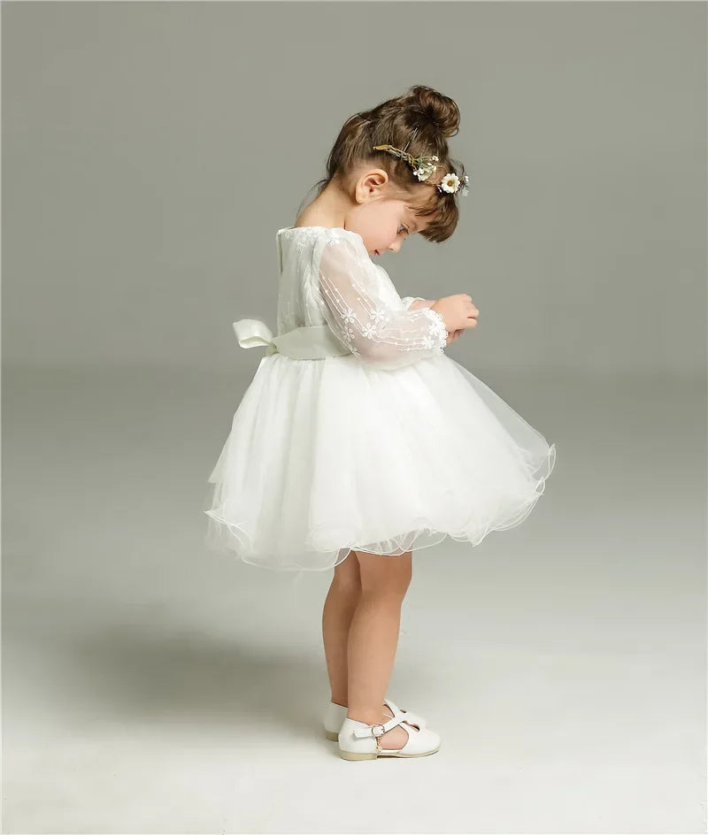 Baby Girl Long Sleeve Party Dress