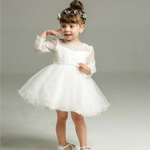 Baby Girl Long Sleeve Party Dress