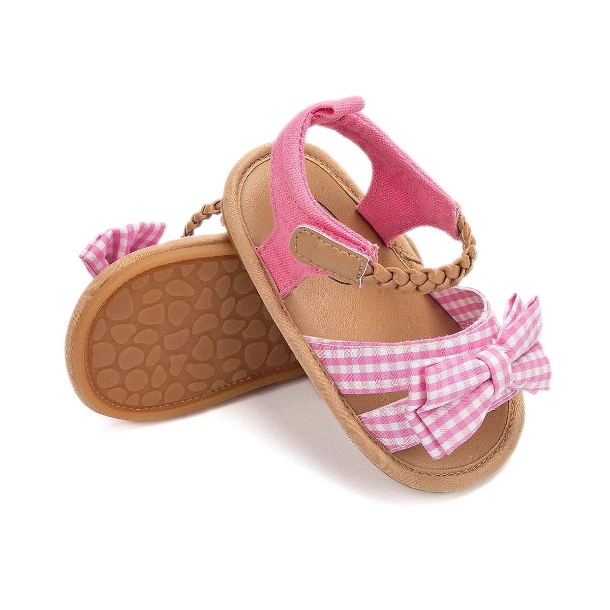 Princess Bow-knot Rubber Sole Non-slip Sandals