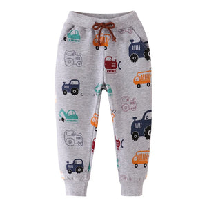 Printed Loose Fit Trousers Pants