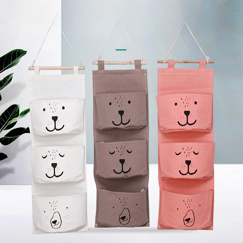 3-Pocket Hanging Storage Organizer
